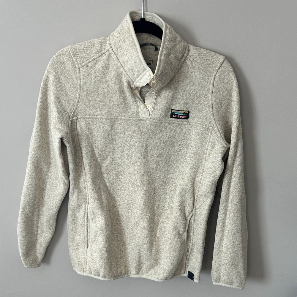 L.L. Bean Cream Women's Sweater